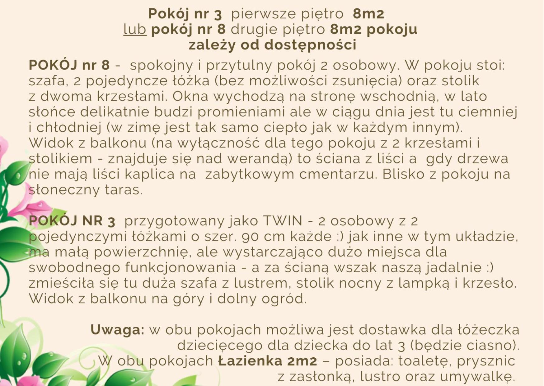 Willa Jodla Wisła Rum bild