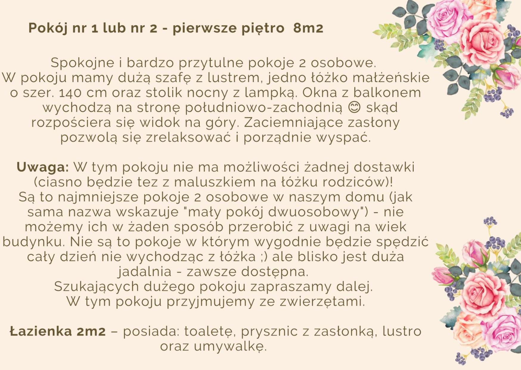 Willa Jodla Wisła Rum bild