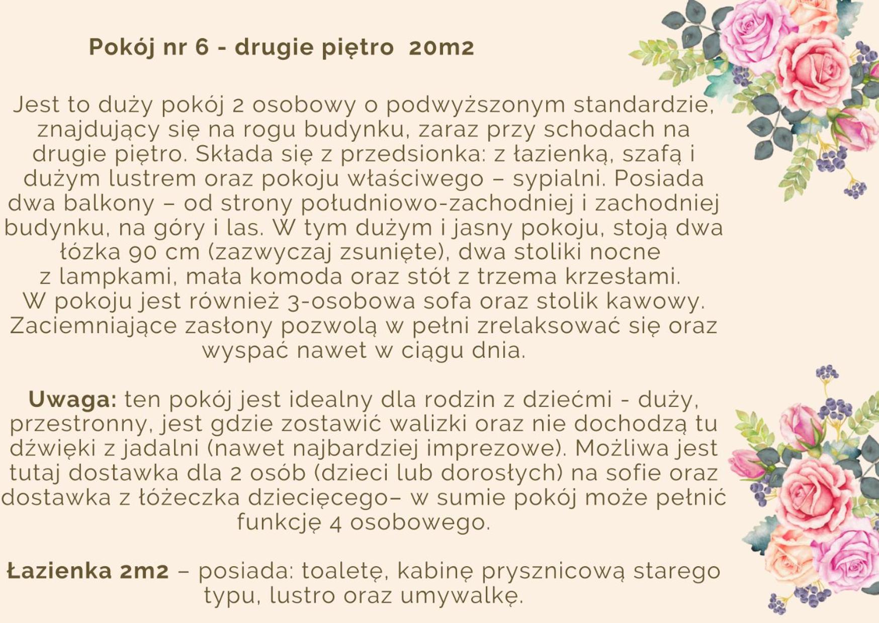 Willa Jodla Wisła Rum bild